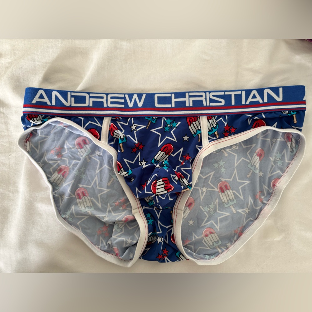 Andrew Christian Bomb Pops Briefs (Large)